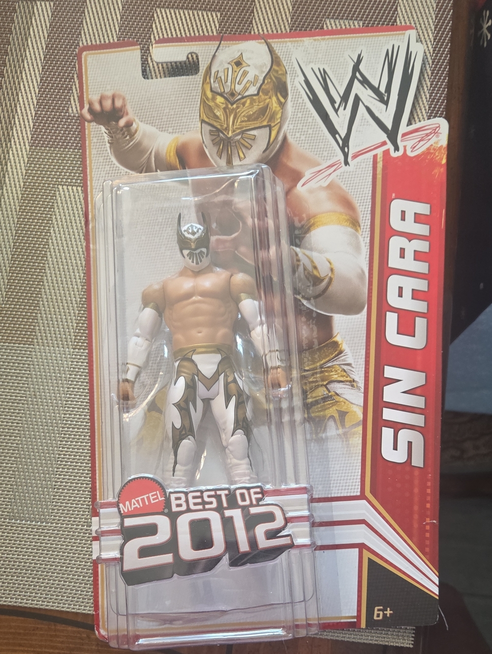 WWE Sin Cara Action Figure - White & Gold Ring Gear
